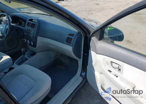 2007 Kia Spectra Ex из США, поврежденный, VIN KNAFE122775473341